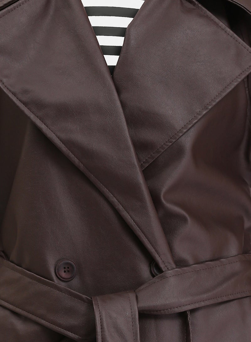 Ravin Women Longline Belted Coat - Image 3